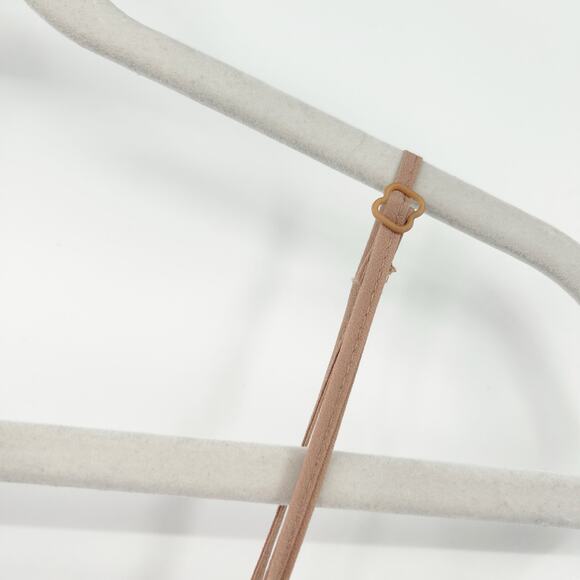 Zara Womens Cocktail Party Coquette V-Neck Slinky Metallic Slip Dress Size M Tan - Picture 6 of 7